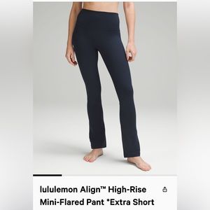 Lululemon mini flare legging 28” length